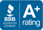 BBB Logo A+ rating